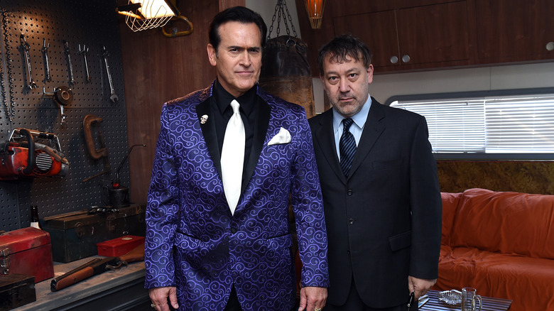 Bruce Campbell and Sam Raimi