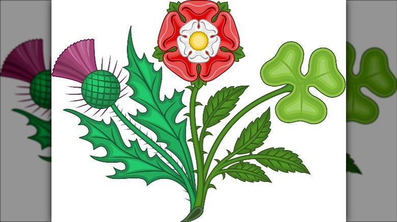 Floral Badges of the United Kingdom of Great Britain and Northern Ireland