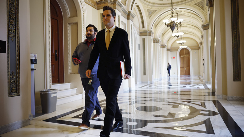 Matt Gaetz in the House chambers