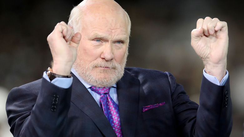 Terry Bradshaw cheering