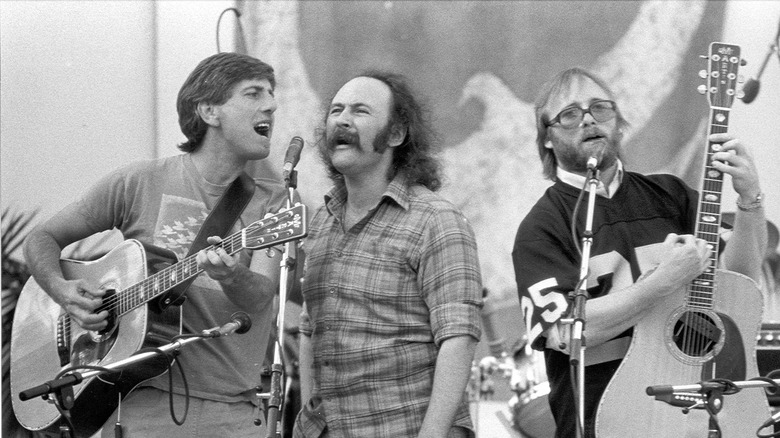 Crosby, Stills & Nash perform at the Hollywood Bowl