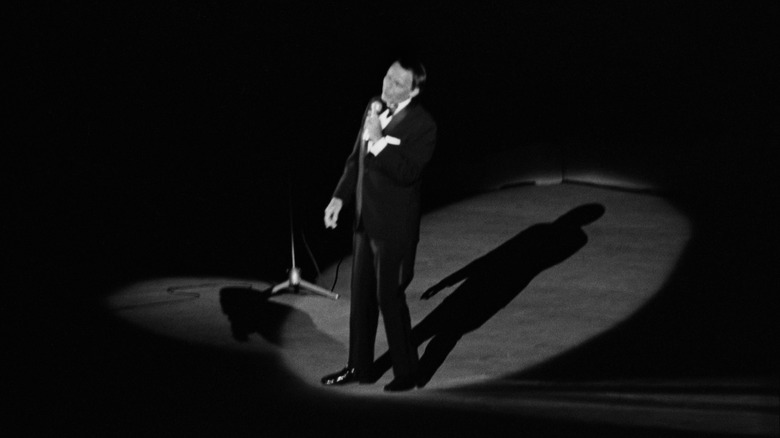 Frank Sinatra singing