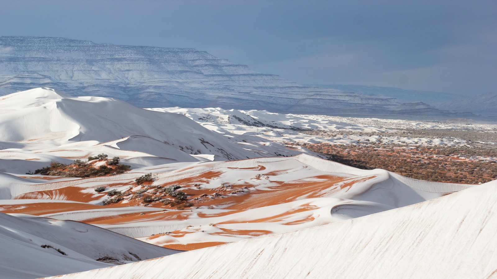 The Time It Snowed In The Sahara Desert