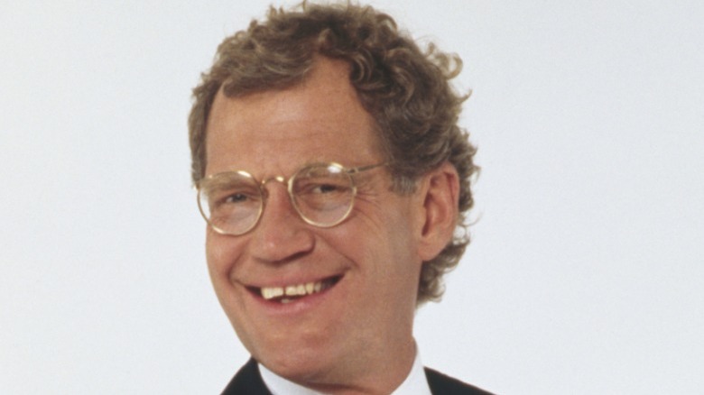 Talk show host David Letterman