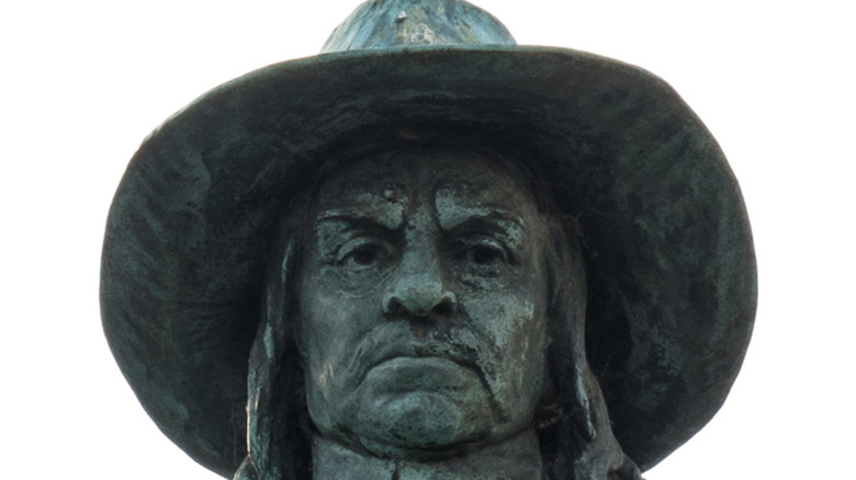 Statue of Oliver Cromwell