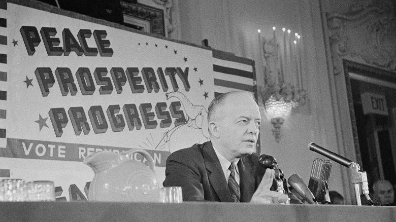 Dwight Eisenhower speaking