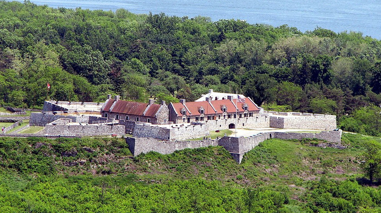 Fort Ticonderoga, Ticonderoga, New York, from Mount Defiance