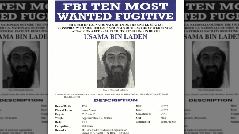 Bin Laden FBI listing