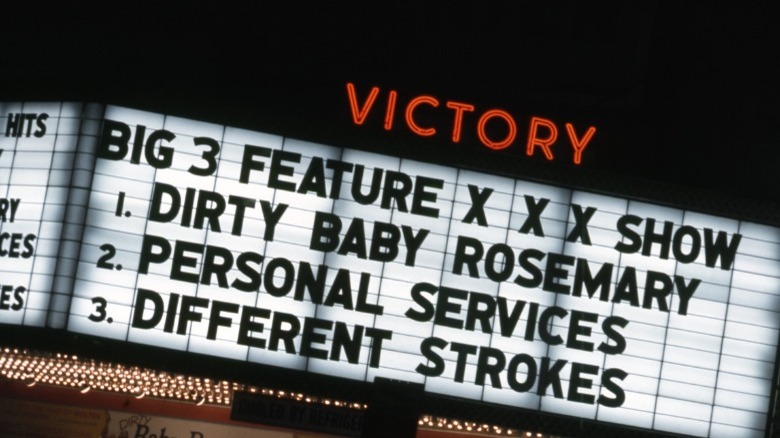 Times Square 1970s adult show