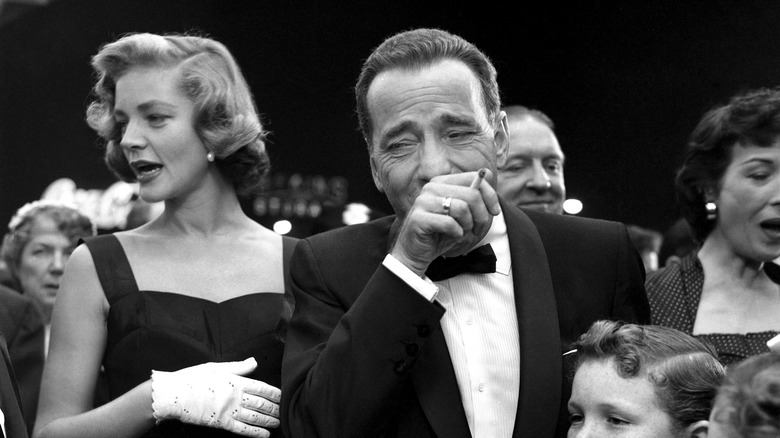 Humphrey Bogart and Lauren Bacall 