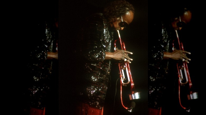 Jazz musician Miles Davis