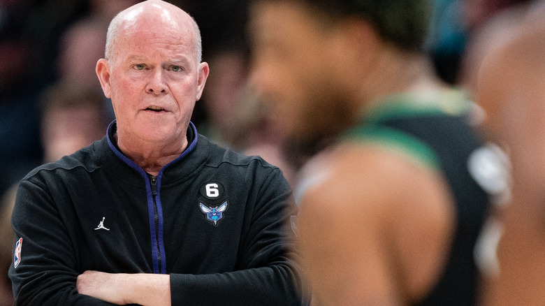 Steve Clifford with arms crossed