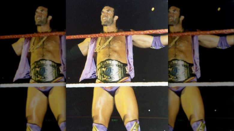 Scott Hall in the ring