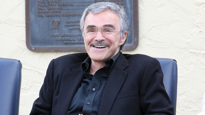 Burt Reynolds smiling