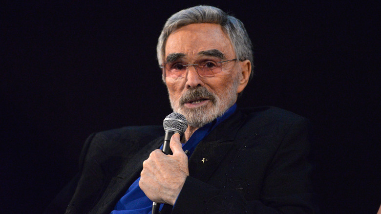 Burt Reynolds speaking