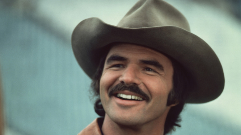 Burt Reynolds smiling