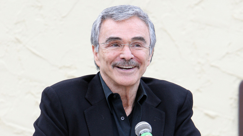 Burt Reynolds smiling