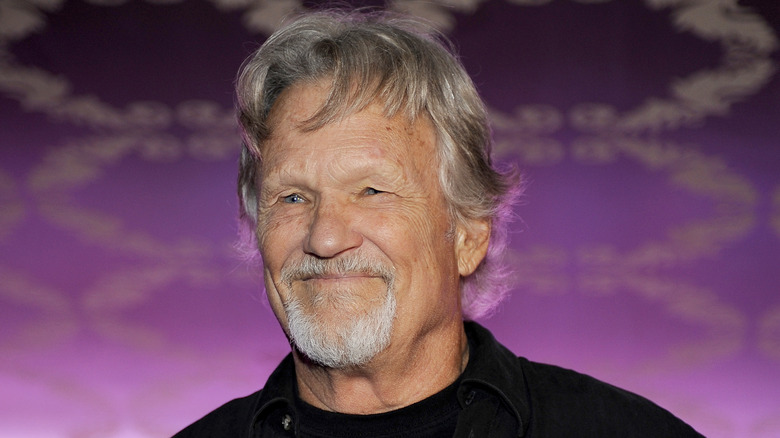 Kris Kristofferson laughing