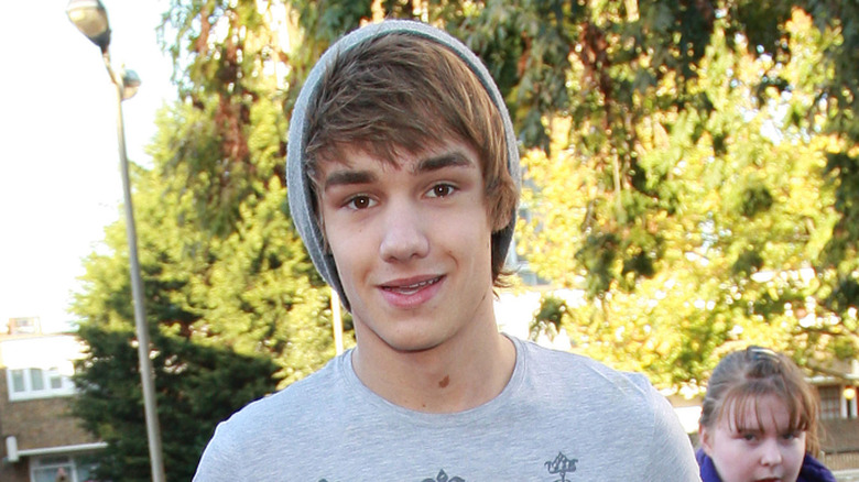 Liam Payne on the street in 2010