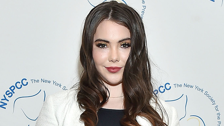 mckayla maroney staring into camera 