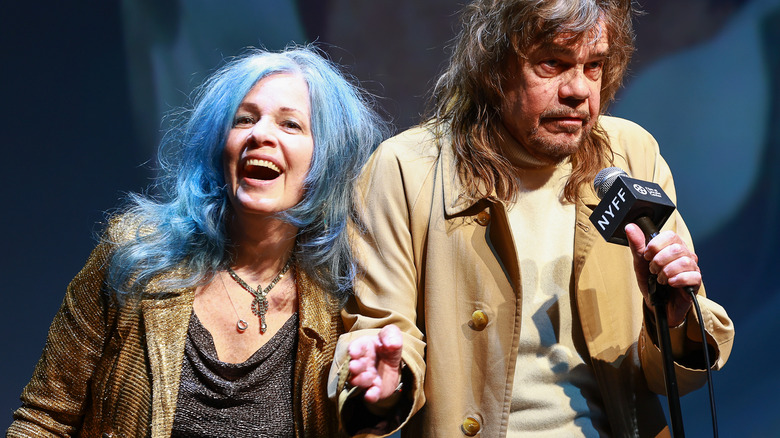 David Johansen and his wife at a 2022 appearance