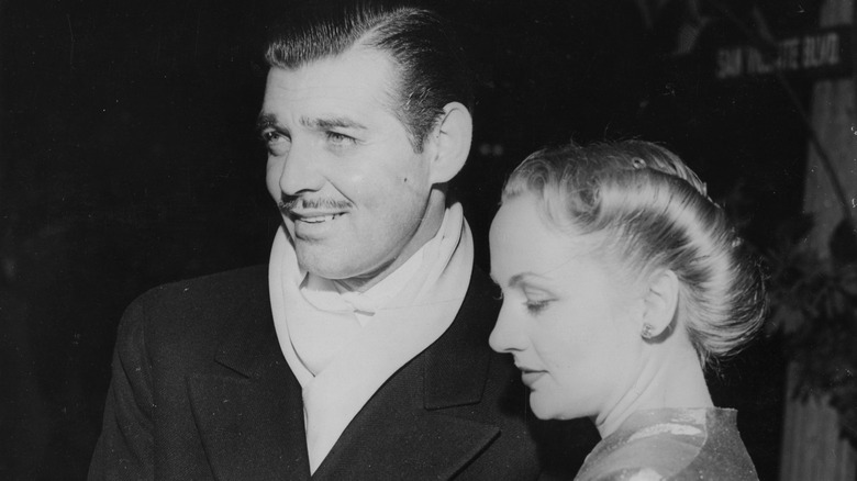 Clark Gable and Carole Lombard