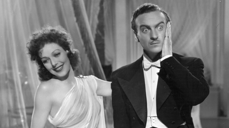 Loretta Young and David Niven