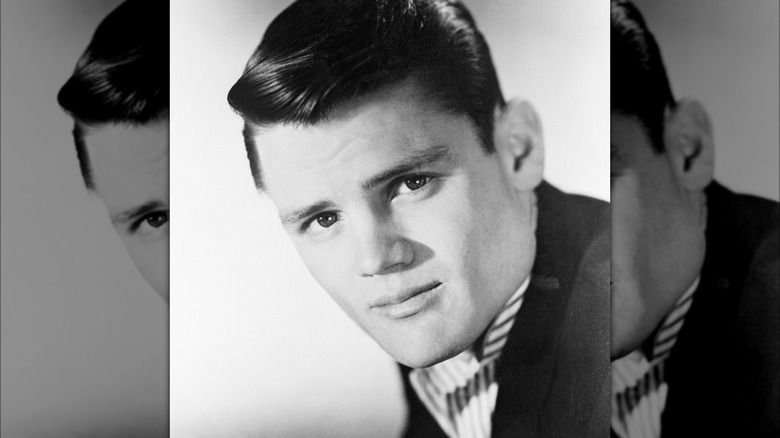 young Chet Baker looking ahead