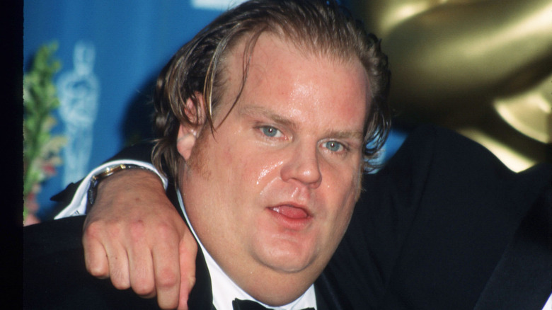 Chris Farley in Tuxedo 