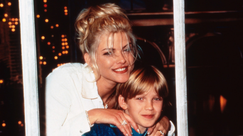 Anna Nicole and son Daniel