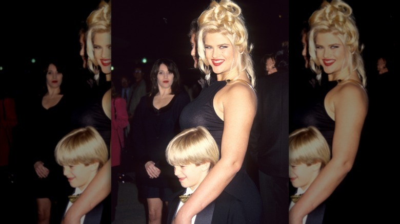 Anna Nicole and young Daniel