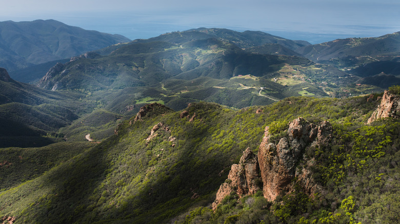 Canyon in Malibu 