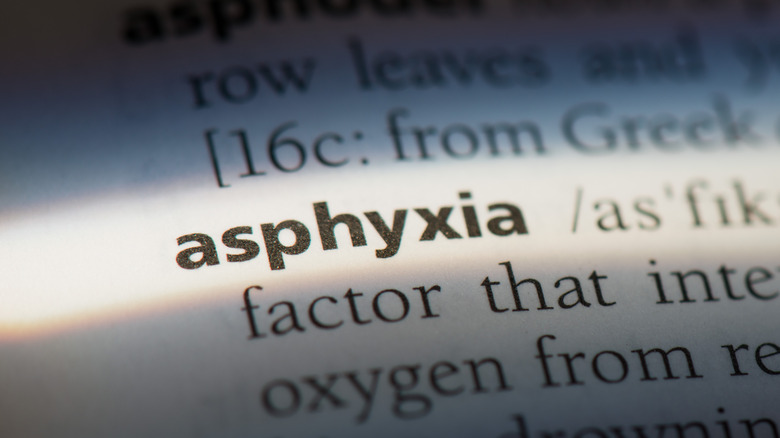 Asphyxia definition 