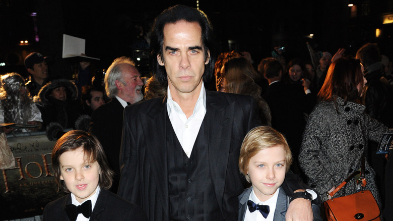 Nick Cave and sons