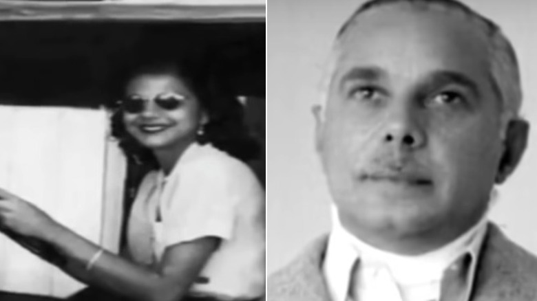 Minerva Mirabal (left) and Rafael Trujillo (right)