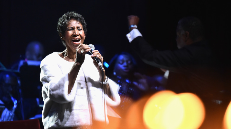 Aretha's last performance