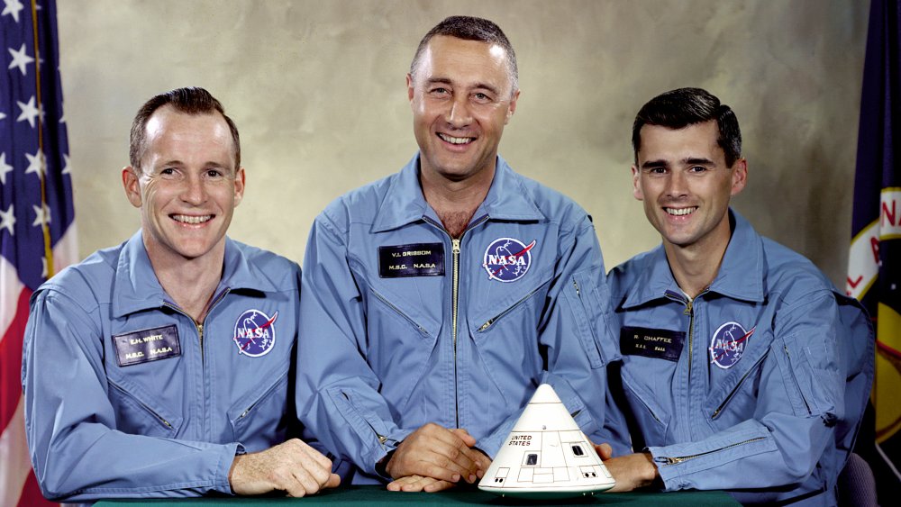 Gus Grissom and crew