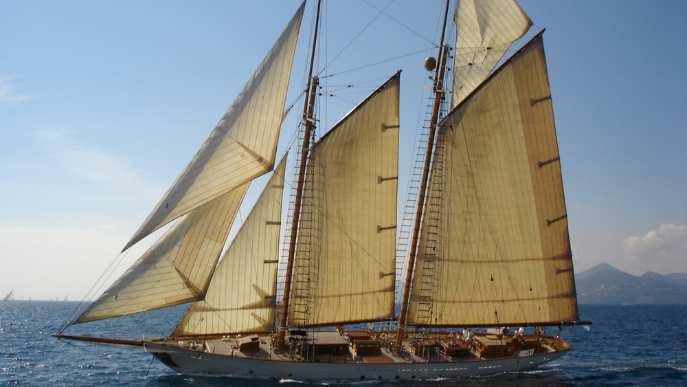 Errol Flynn's yacht 'Zaca'