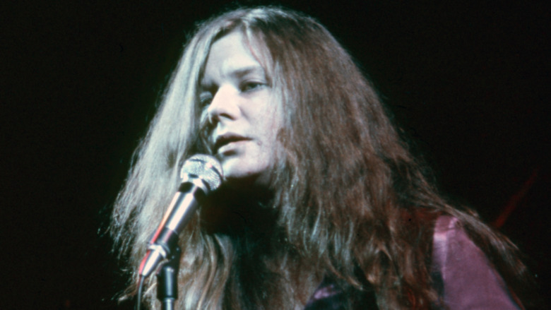 Janis Joplin performing