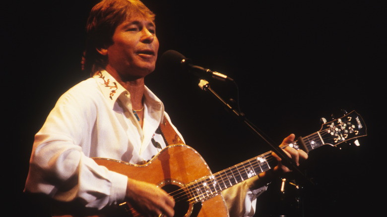 John Denver on stage