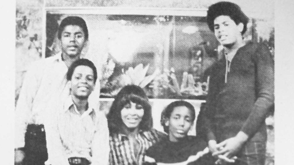 Ike Jr., Ronnie, Tina, Michael, and Craig Turner, early 1970s