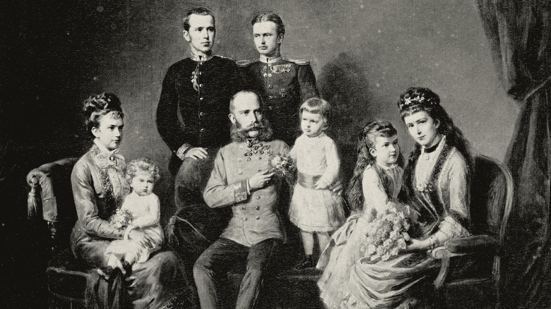 The Austrian royal family