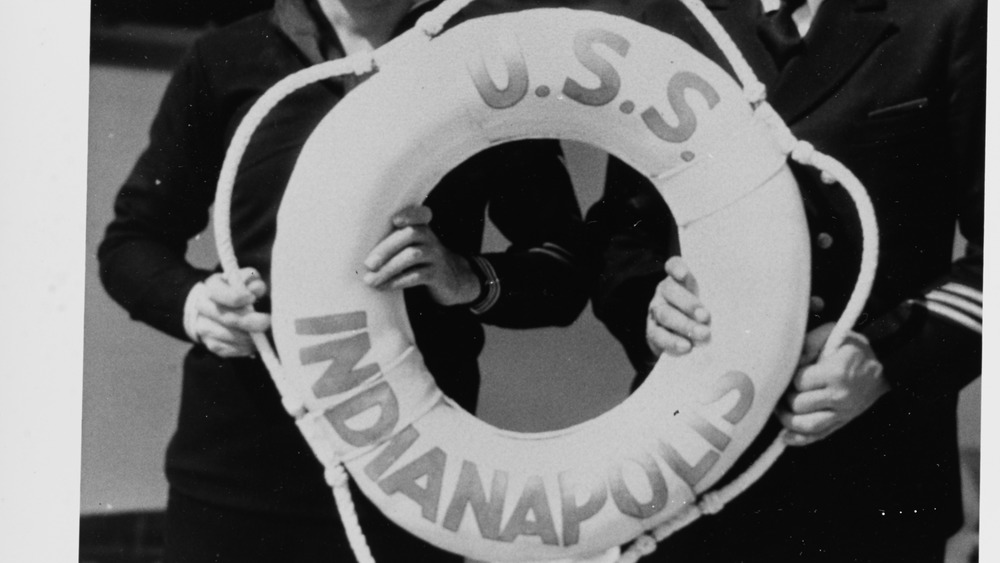 Life preserver of U.S.S. Indianapolis