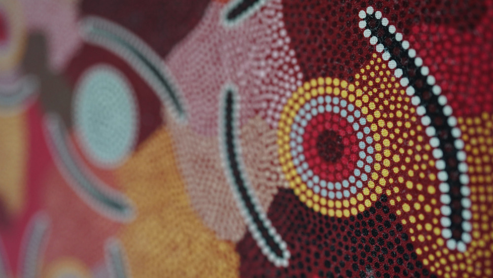 aboriginal painting with dots