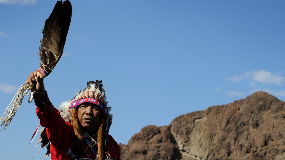 Paiute ceremony, Las Vegas