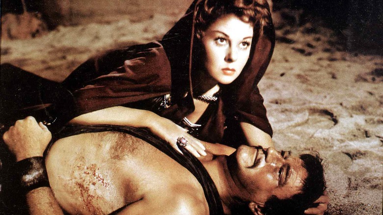 John Wayne, Susan Hayward in The Conqueror