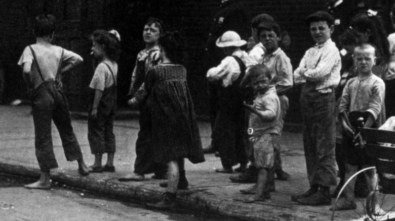 street children in 1900s