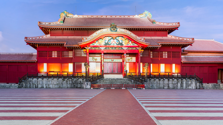 Shuri Castle in Naha, the capital of Okinawa