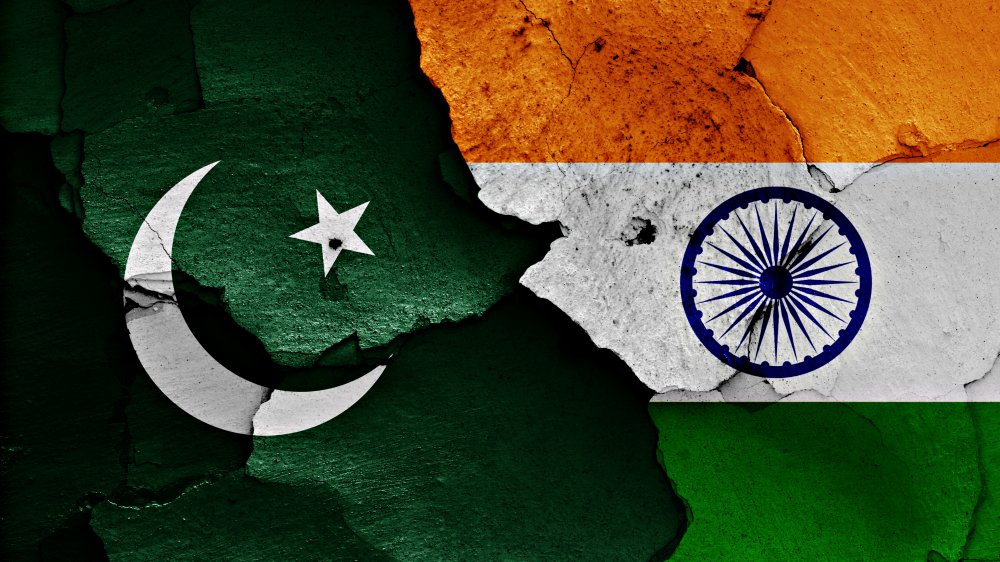 Indian Pakistan Flags