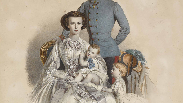 Empress Sisi, Gisela, and Rudolph